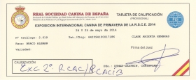 Exc 2ª R CAC - CACIB